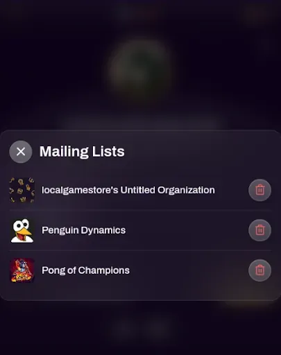 User unsubscribe flow