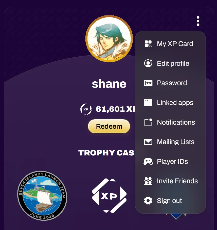 Editing your profile